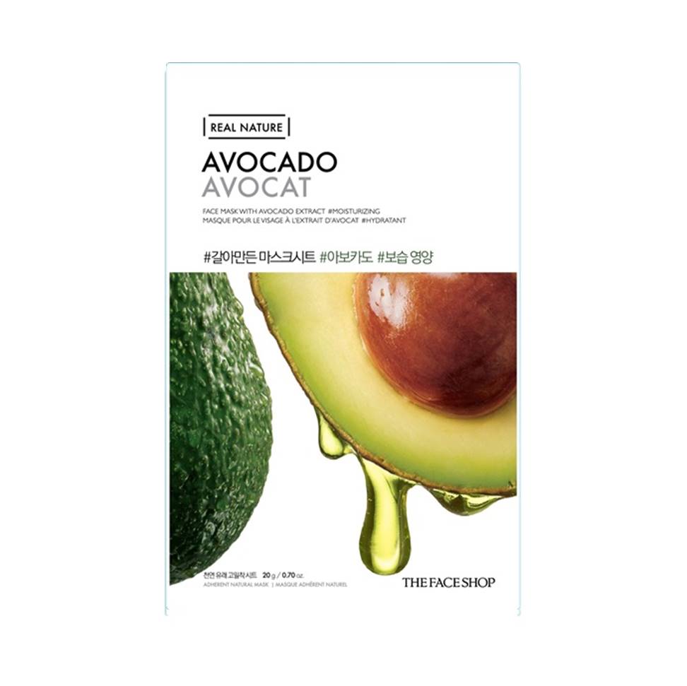 Real Nature Face Mask  Avocado